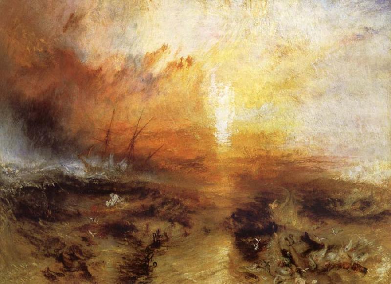 Joseph Mallord William Turner The slave ship Sweden oil painting art